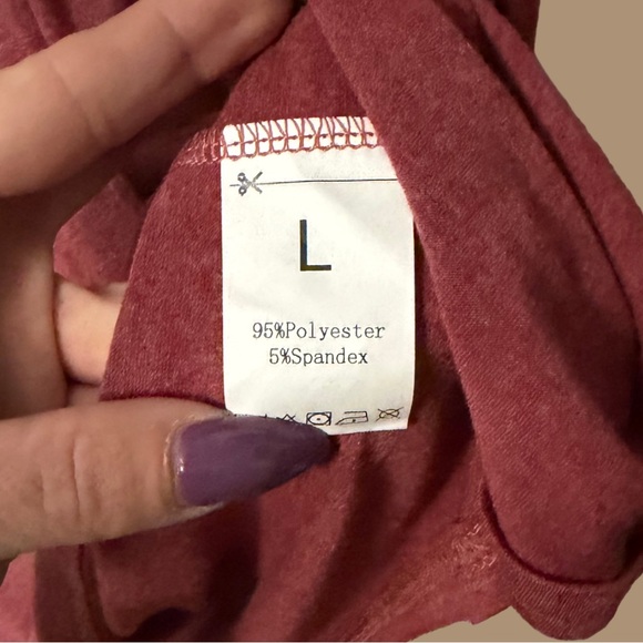 BOGO! Twist-Front Midi Dress in Dusty Rose - Picture 6 of 7